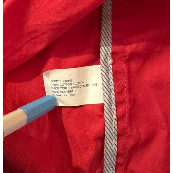 Gap Womens Trench Coat Double Breasted Belted Hot Pink Size M Spring Jacket - Picture 15 of 15